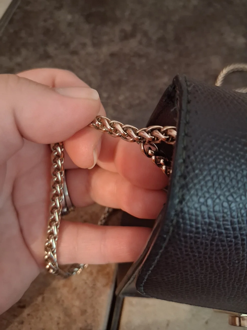 Furla Black Saffiano Leather Metropolis Mini